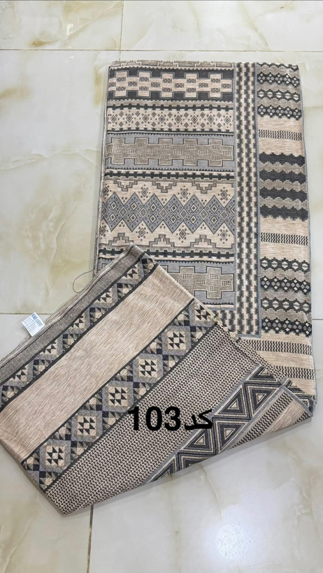 روفرشی مخمل دورو سیمین ۳ متری
