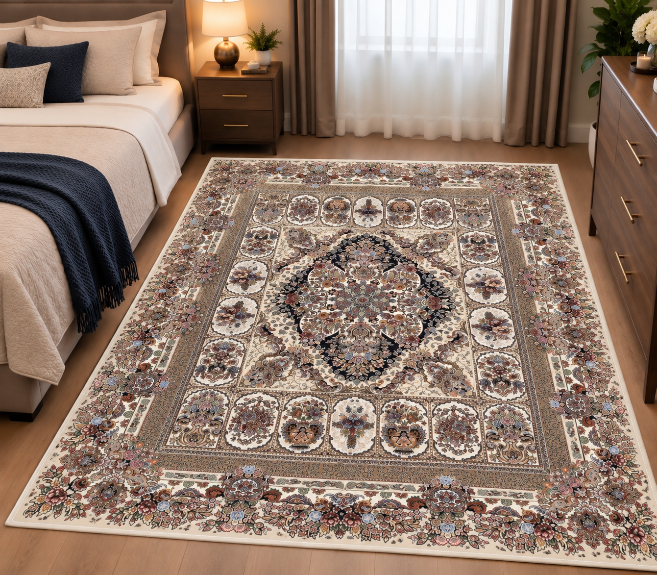 روفرشی مخمل ابریشم ۳ متری